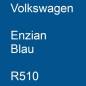 Preview: Volkswagen, Enzian Blau, R510.